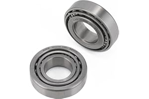 XiKe 2 pièces 30205 Taille 25x52x16.25mm Roulements à rouleaux coniques, pour ATV｜Voiture｜Camion｜Roue de remorque｜Transmission｜Moteur etc.