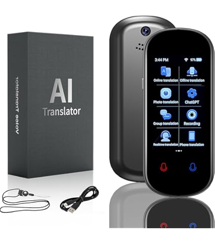 Wooask W12 Language Translator Device Accurate Offline