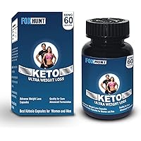FOX HUNT Keto Advance Weight Loss 800 mg Capsules | Advanced Formula for Organic Weight Management for Men and Women…