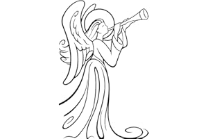 Darice Pochoir pour Gaufrage, Ange, pour Ajouter de la Texture et de la Dimension à des Pages de Scrapbook, Cartes et Autres Loisirs Créatifs sur Papier