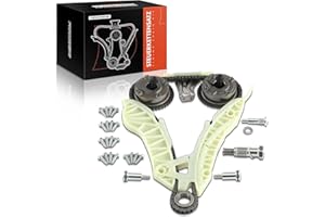 FRANKBERG Kit chaîne de distribution pour Série 1 E81 E87 F20 F21 Série 3 F30 F35 F80 F31 E46 E90 Berlingo C3 C4 C5 DS3 DS4 Mini 2008 207 208 3008 308 5008 508 Partner Tepee RCZ 2004-2021 11318618318