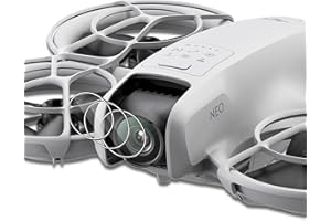 QULLOO Lens Schutzfolie für DJI Neo, 9H Härte Anti-Kratzen Schutz kamera Glas Folie, Ultra-klar Objektivschutz Zubehör Kompatibel mit DJI Neo [3 Stück]