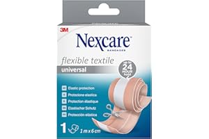 Nexcare Pansement textile universel Nexcare Flexible, 6 cm x 1 m, 1/Boîte