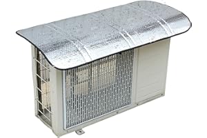 Générique Couvercle de climatiseur pour unité Murale - Housse de climatiseur pour unités murales,Couvercle de Protection AC pour fenêtre avec Aimant d'installation Facile à l'