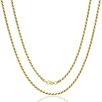 Catenina PLANETYS In Argento Sterling 925 Placcato Oro 18K – Modello Figaro (1+3) Larghezza 1.5 Mm, Fatto In Italia - 3