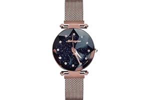 RORIOS Moda Zegarki Damskie Analogowe Bransoletki Kwarcowy Diament Symulowane Dail Zegarki Bransoletka Kobiety Zegarki