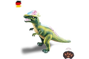 HSP Himoto XXL RC Ferngesteuerter Dinosaurier T-Rex mit Sound, LEDs, realistische Bewegungen, Tanzfunktion inkl. Fernsteuerung