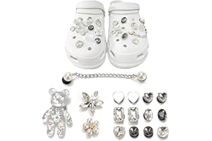 FreeSkill Schuh Charms – Bunte Schuh-Anstecker für Kinder & Damen, PVC-Stecker Set zur Schuhdekoration, DIY Deko-Accessoires für Clogs, Blumen Deko zum Personalisieren & Gestalten