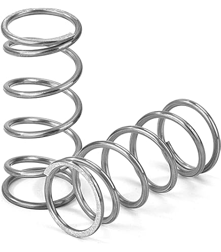 Produktbild von 5 Stück Druckfedern – Länge 70mm, 0,6mm Draht, Außen-Ø 12mm, Elastisch & Verschleißfest