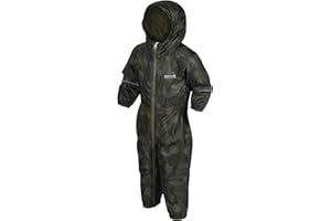 Regatta Splosh III Fleece Lined Waterproof All-in-one suit (Peony, 18-24 months)