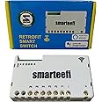 Smarteefi WiFi 6 Node Switch (STD-SERIES), Retrofit Smart Switch for Home Automation, Works with existing switches, No hub required, Compatible with Alexa and Google Home (STD-SERIES, 6 Node)