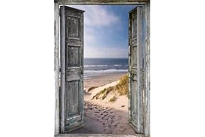 Reofrey DIY Plage Diamond Painting Accessoires, Paysages 5D Broderie Diamant Kit Complet Point De Croix Strass Diamant Painting, Peinture Diamant Craft Home Artisanat Murale Décor 30x40cm