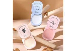 GROSPE 3PCS Solid Balm Sets Solid Perfume Fressia Lemon Cedar Solid Ointment Portable Pocket Balm Perfume Perfect for Travel Use Natural Fragrance Perfume for Men and Women