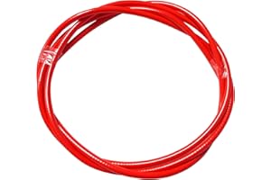 cyclingcolors guaina 7mm 2m cavo filo cambio frizione compatibile scooter vespa moto cross (Rosso)