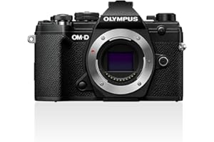 Olympus OM-D E-M5 Mark II Micro Four Thirds System Camera, 16.1 Megapixels, 5-Axis Image Stabilizer, Electronic Viewfinder, Black