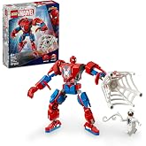 روبوت LEGO Marvel Spider-Man مقابل لعبة مضادة للسم تتميز بشخصية يمكن بناؤها للأطفال الذين تتراوح أعمارهم بين 76308 و6 سنوات وما فوق