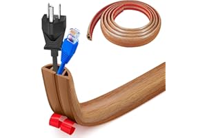 BUERPINKING Base para puente de cables, flexible, pequeño, suelo autoadhesivo, 3 m x 3 cm de ancho, cubiertas de suelo, protección de cables, bandeja para cables para todos los cables de alimentación, almacén,
