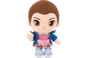 JAZWARES Stranger Things Eleven Plush - 8-Inch Soft Plush with Special Embroidery