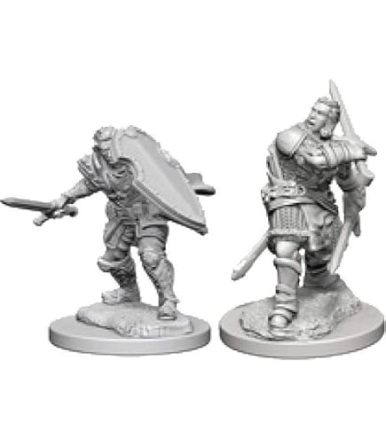 Pack WizKids De 2 Figurines Tiefling Sorcière – Pré-apprêtées, Prêtes à Peindre – Accessoires Pour Jeux De Rôle Et Collection