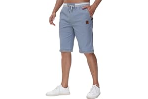 Djtnzdm Short Hombre Verano Algodon Bermudas Cargo Casual Trabajo Pantalones Cortos Pantalón Cargo Hombre Golf Tennis Shorts