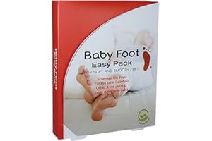 BABYFOOT Baby Foot Foot Scrub, 2 Pack, Foil Socks, German Language Description