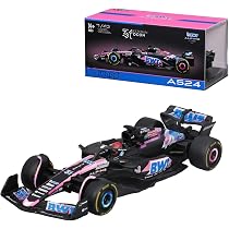 Miniature Alpine A524 F1 Bahrain 2024 #Gasly - Bburago 1/43 - Modèle Collection Métal Officiel