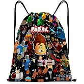 Roblx Drawstring Backpack, Drawstring Backpack, Roblx Children's Sports Bag | Adjustable drawstring, suitable for boys and gi