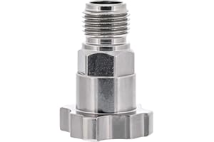 MASTER AIRBRUSH Master Elite Paint System MPS Spray Gun Cup Adapter 844 - Converts Devilbiss Startingline, Sharpe Finex Spray Guns for Use with Master Paint System MPS Disposable Spray Gun Cup Liners and Lid System