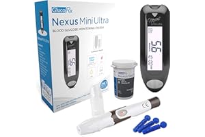 GlucoRx Nexus Mini Ultra Blood Glucose Monitoring System