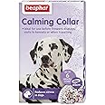 Beaphar - Herbal Calming Collar - For Dogs - For Fireworks, Thunderstorms, Car Travel & Long-Term Stress - Contains the Natural Herb Valerian - Up to 6 Weeks of Calming - 1x Adjustable 65cm Collar
