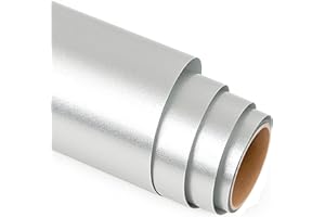 Prime Vinyl Heat Transfer Vinyl 4ft HTV Vinyl For T-Shirts, Iron on Vinyl for Cricut Maker, Silhouette Cameo, Heat Press Vinyl for DIY Design(Silver)