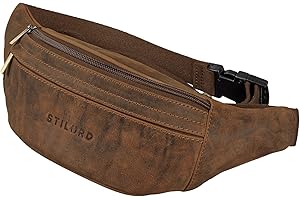 STILORD 'Marquez' Marsupio Cintura Pelle deale Cross-Body Tracolla Vintage Uomo Donna Borsello da Cintura Elegante Zainetto Monospalla Vera Pella