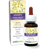 Wormwood (Artemisia absinthium) herb with flowers Tincture Mother without alcohol Naturalma - Liquid extract drops 60 ml - Fo