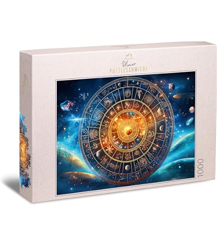 Puzzle Chakra 500 Pièces – Ulmer Puzzleschmiede – Motif Mandala Méditatif – Made In Germany