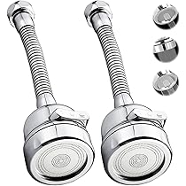 Aeratore Per Rubinetto Cucina - 2 Pezzi Con Prolunga Flessibile E Doppia Modalità - Foto 9