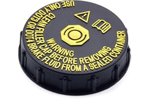 HAOTOM Brake Fluid Tank Reservoir Cap Compatible For Nissan Rogue 2015-2023 Rogue Sport 2017-2021 Brake Master Cylinder Oil Reservoir Tank Cap