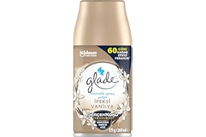 Glade İpeksi Vanilya Yedek Otomatik Sprey 60 Gün Etkili (1 x 269 mL)