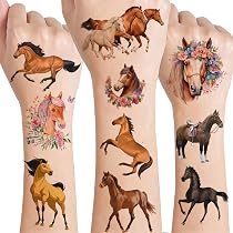 74PCS Set Di Bomboniere A Cavallo, West Cowboy Horses Party Favours
