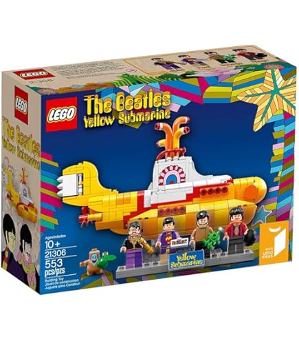 ビートルズ BE@RBRICK Yellow Submarine 4体セット LEGO 21306 COLECCIONISTA : Amazon.es: Juguetes y juegos