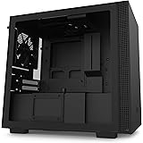 NZXT H210 - Mini-ITX PC Gaming Case - Front I/O USB Type-C Port - Tempered Glass Side Panel - Cable Management System - Water