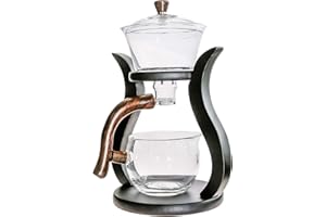 RORA Lazy Kungfu - Teiera magnetica con coperchio girevole, semiautomatica