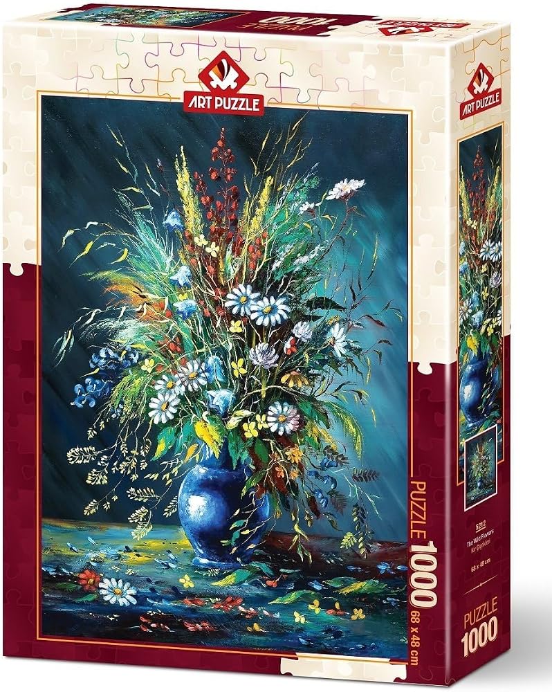 Art Puzzle Kır Çiçekleri 1000 Parça Puzzle