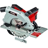 Einhell TE-CS 190/1 Manual Circular Saw (1500 W, 5,500 min-1 | 1500 W | &Oslash; 190 mm | 66 mm cutting depth | tool-free adjustment