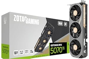 ZOTAC Gaming GeForce RTX 5070 Ti Solid SFF, GeForce RTX 5070 Ti, 16 GB, GDDR7, 256 bit, 7680 x 4320 Pixel, PCI Express x16 5.0