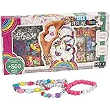 Nice Group-Perline ABC 500 Unicorn Giocattolo, Multicolore, 87001