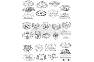 Prima Marketing Classic Vintage Labels size 24"x31" Trasferimento, 25x31