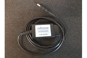 ELM 327 MODIFICATO multiecuscan CAN OBD2 FIAT SERVICE fiatecuscan 2.1 ORIGINALE