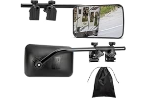 SHULLTJI Wohnwagen Spiegel Auto Universal Zusatzspiegel für Autos Wohnmobile Auto AußEn Wohnwagen AußEnspiegel füR Wohnmobile füR Alle GäNgigen Fahrzeugtypen (2 Stück)