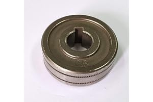 CHNSALESCOM Mig Welder Wire Feed Drive Roller Roll Parts Diamètre 30mm .023 ".030 .035" .040 ".045" (K-Groove .030"-.035" <0.8-0.9>)