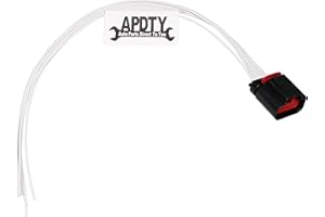 APDTY 140190 Throttle Body 5 Wire Wiring Harness Pigtail Connector Fits Throttle Body On Select Lacrosse Regal Verano XTS Camaro Captiva Sport Corvette Impala Malibu (Replaces PT2706, 13581267)